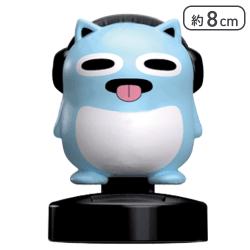 【?】ブルーハムハム ゆらゆらソーラーマスコット