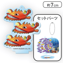 【アンコウ】海物語 偶数図柄アクリルスタンドキーホルダー