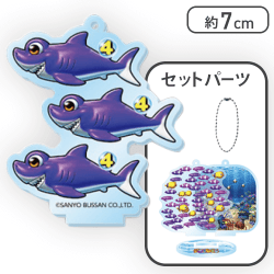 【サメ】海物語 偶数図柄アクリルスタンドキーホルダー