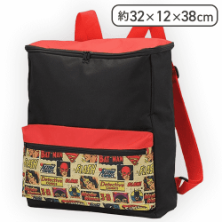 【レッド】DC プレミアムスクエアリュック