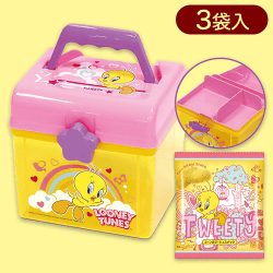 トゥイーティーハンドル付ケース(コンポタスナック入) ※賞味期限:2023/12/05