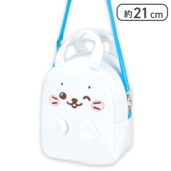 【しろたん】しろたん&らっこいぬ 2-WAYふわふわバッグ