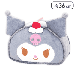 【クロミ】サンリオキャラクターズ ハーフケーキクッション