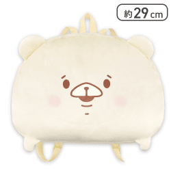 【ふつう】ともだちはくま くまのかおぬいぐるみリュック