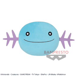 【ウパー】ポケットモンスター 顔型ぬいぐるみクッション-ウパー・ウパー(パルデアのすがた)-