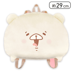 【笑顔】ともだちはくま くまのかおぬいぐるみリュック