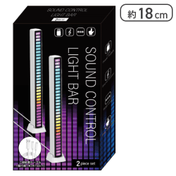 【ホワイト】サウンドコントロールライトバーセット