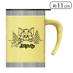 【ベージュ】トム&ジェリー スマートステンレスタンブラー3
