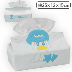 【クワッス】ポケットモンスター プレミアムティッシュボックスカバー -ニャオハ ホゲータ クワッス-