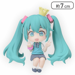 【スクールベスト(wogura Ver.)】初音ミクシリーズ ちょこのせ ミニフィギュア“初音ミク 16th Anniversary”