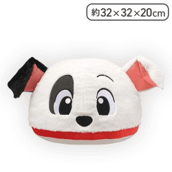 【パッチ】101匹わんちゃん プレミアムドームクッション “ラッキー&パッチ”