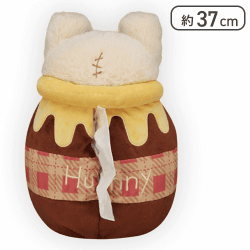 【チェック】くまのプーさん 【FDM】ほっこりハニー ストーリーティッシュボックスカバー