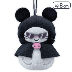 【チュウミ】クロミ 仲間たちまるだるまマスコット