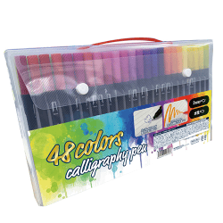 48色カリグラフィーペン