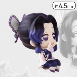 【しのぶ】鬼滅の刃 ちょこっとひっかけフィギュアぷちーしのぶ・カナヲ・アオイ・カナエー