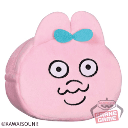 【目が点】おぱんちゅうさぎマニア! フェイスポーチ