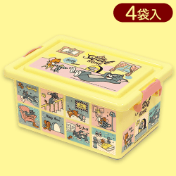 トムとジェリーコンテナBOX(スナック入)Ver.2※賞味期限:2023/12/31