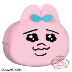 【口閉じ】おぱんちゅうさぎマニア! フェイスポーチ