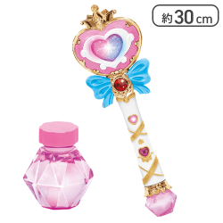 【ブルー】ラブリーしゃぼんステッキ