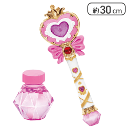 【ピンク】ラブリーしゃぼんステッキ