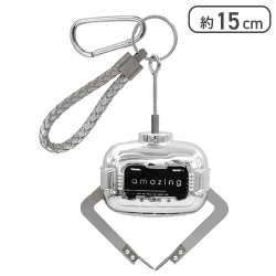 【シルバー】アームキーホルダー2本爪 GOLD&SILVERver.