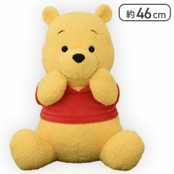 くまのプーさん ほわぽて スーパーラージぬいぐるみ うふふVer.
