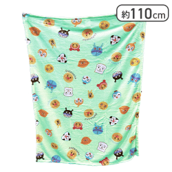 【ブルー】アンパンマン お昼寝毛布3柄