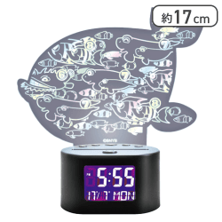 【激アツ魚群リーチver】海物語 光る!LEDアクリルクロック