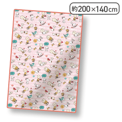 【ピンク】スヌーピー 超BIGマイヤー毛布2023