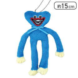 【ハギーワギー(水色)】POPPY PLAY TIME MCぬいぐるみ3 -ハギーワギーがいっぱい2-