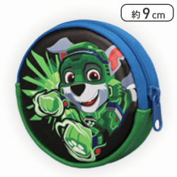 【ロッキー(グリーン)】パウ・パトロール ザ・マイティ・ムービー コインケース