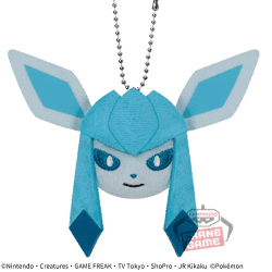 【グレイシア】ポケットモンスター ボールチェーン付きフェイスぬいぐるみ「イーブイフレンズ」vol.2