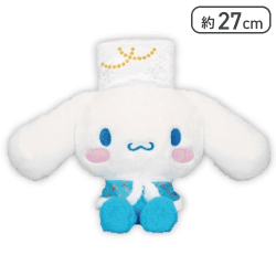 【シナモロール】サンリオキャラクターズ スノーブライトドールBIGタイプ2