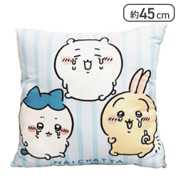 【ブルー】ちいかわ 45cmクッション