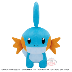 ポケットモンスター めちゃもふぐっとぬいぐるみ-ミズゴロウ-