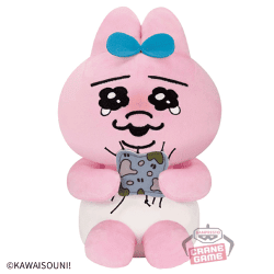 【雑巾】おぱんちゅうさぎマニア! もふぐっとぬいぐるみ-今日も健気に-