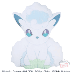 ポケットモンスター ぬいぐるみクッション-ロコン(アローラのすがた)-