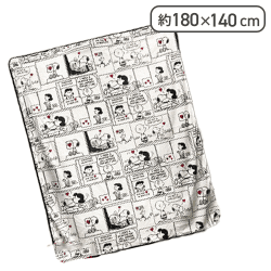 【コミック】スヌーピーフランネル毛布2