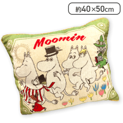 【ムーミン】ムーミン ゴブラン織りSQクッション3