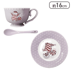 【チェシャ猫】不思議の国のアリス カップ&ソーサー