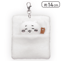 【スヤスヤちいかわ】ちいかわ おふとんリールパスケース