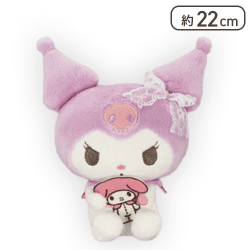 【クロミ(パープル)】マイメロディ・クロミ おともだちだっこぬいぐるみ