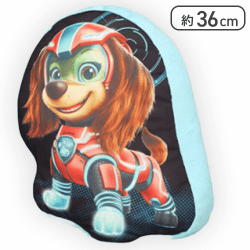 【リバティ(グリーン)】パウ・パトロール ザ・マイティ・ムービー ダイカットクッション2