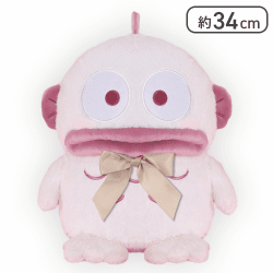 ハンギョドン ミルキーホワイトBIGぬいぐるみ-モーヴカラー-