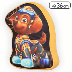 【ズーマ(オレンジ)】パウ・パトロール ザ・マイティ・ムービー ダイカットクッション2