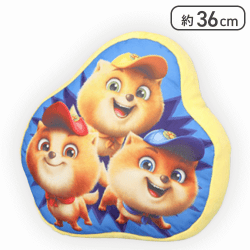 【ジュニアパトローラーズ】パウ・パトロール ザ・マイティ・ムービー ダイカットクッション1