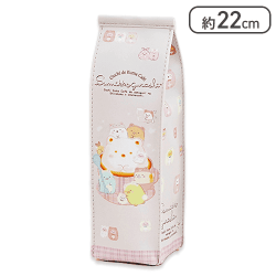 【ピンク】すみっコぐらし おうちでくまカフェ 牛乳パックポーチ