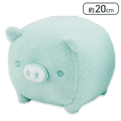 【ライトブルー】Baby Boo ふわふわぬいぐるみBIG