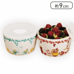 【ライトブルー&レッド】ムーミン フードストッカーセット vol.2