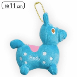 【ブルー】Rody マスコットキーホルダー